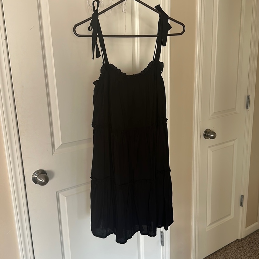 Black Altar’d State Ruffle Tie-Top Dress NWT!!!